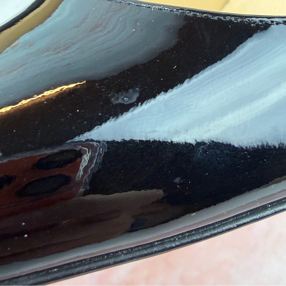 Christian Louboutin So Kate Patent Leather Black Heels Red Bottoms - Picture 11 of 12